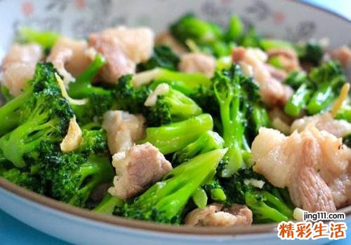 西兰花炒肉