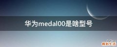 华为medal00是啥型号
