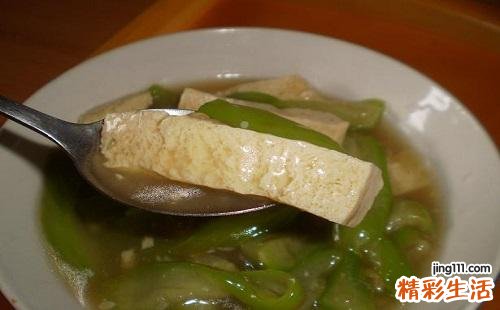 丝瓜豆腐汤