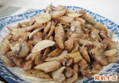 蘑菇炒肉