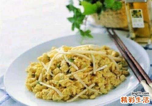 茭白可以炒鸡蛋吗