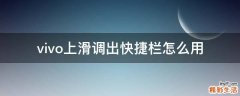 vivo上滑调出快捷栏怎么用