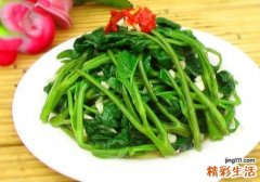 空心菜怎么炒不会变黑 吃空心菜有什么好处