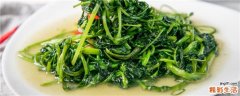 空心菜怎么炒不会变黑 空心菜的做法大全