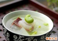 蚕豆冬瓜汤