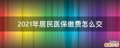 2021年居民医保缴费怎么交