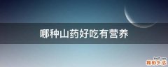 哪种山药好吃有营养