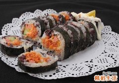 紫菜吃了有什么好处 紫菜包饭的做法