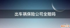 出车祸保险公司全赔吗