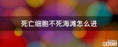 死亡细胞不死海滩怎么进