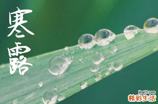 2023年寒露是几点几分,寒露具体时间
