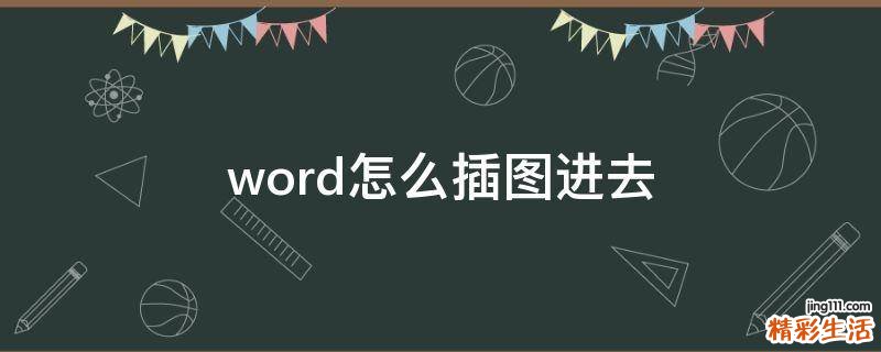 word怎么插图进去