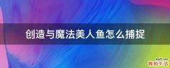 创造与魔法美人鱼怎么捕捉