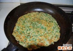 苋菜鸡蛋饼