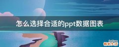 怎么选择合适的ppt数据图表