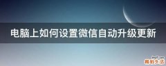 电脑上如何设置微信自动升级更新