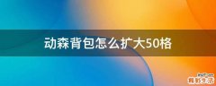 动森背包怎么扩大50格