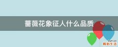 蔷薇花象征人什么品质