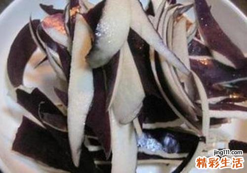 茄子皮掉色是怎么回事