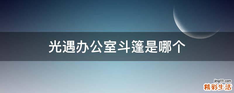 光遇办公室斗篷是哪个