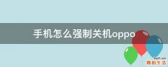 手机怎么强制关机oppo