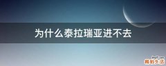 为什么泰拉瑞亚进不去