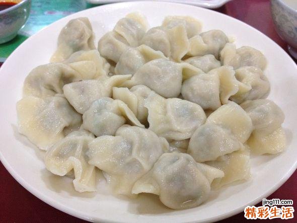 豆腐香菜水饺