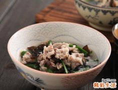 韭菜木耳羊肉汤