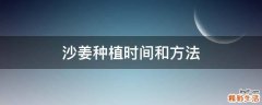 沙姜种植时间和方法