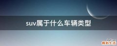 suv属于什么车辆类型