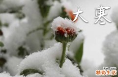 大寒节气祝福问候语