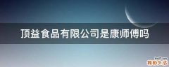 顶益食品有限公司是康师傅吗