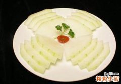 冬瓜不能和什么一起吃