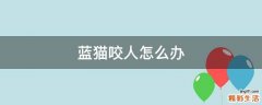 蓝猫咬人怎么办