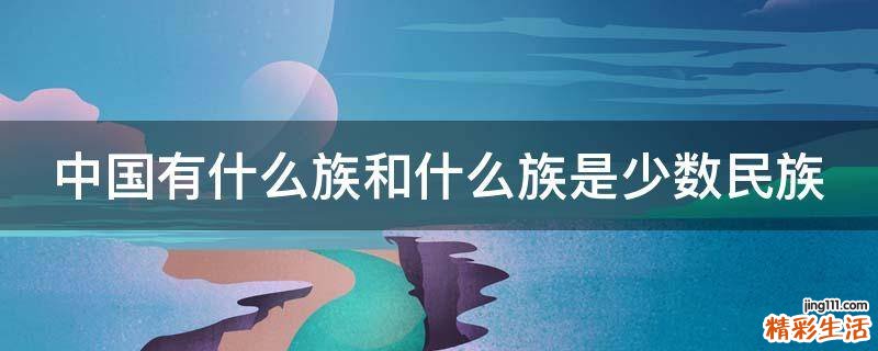 中国有什么族和什么族是少数民族