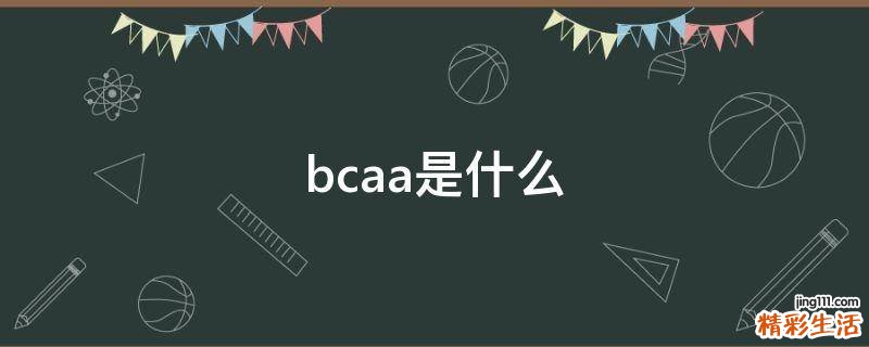 bcaa是什么