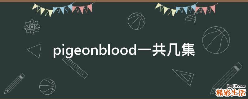 pigeonblood一共几集
