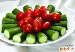 西红柿和黄瓜能一起吃吗