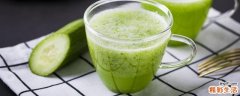香蕉黄瓜汁功效与作用 香蕉黄瓜汁可以减肥吗