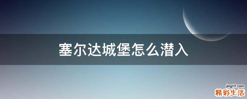 塞尔达城堡怎么潜入