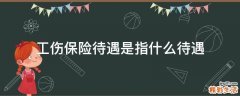 工伤保险待遇是指什么待遇