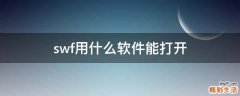 swf用什么软件能打开