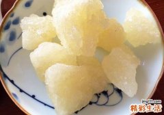 冰糖泡水喝可以去火吗