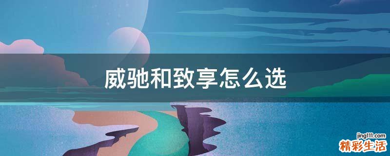 威驰和致享怎么选