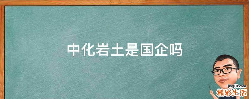 中化岩土是国企吗