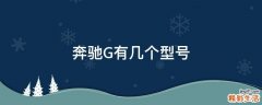 奔驰G有几个型号
