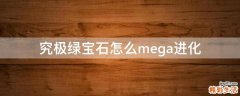 究极绿宝石怎么mega进化