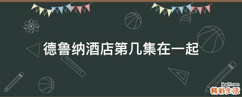 德鲁纳酒店第几集在一起