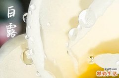 2023白露的具体时间 2023年白露具体准确时间表