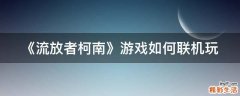 《流放者柯南》游戏如何联机玩